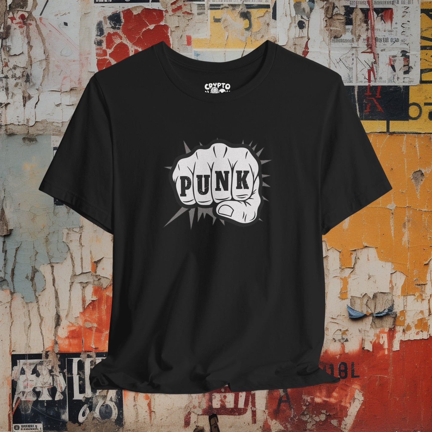 T-Shirt - PUNK PUNCH T-SHIRT | Bella + Canvas Unisex T-shirt from Crypto Zoo Tees