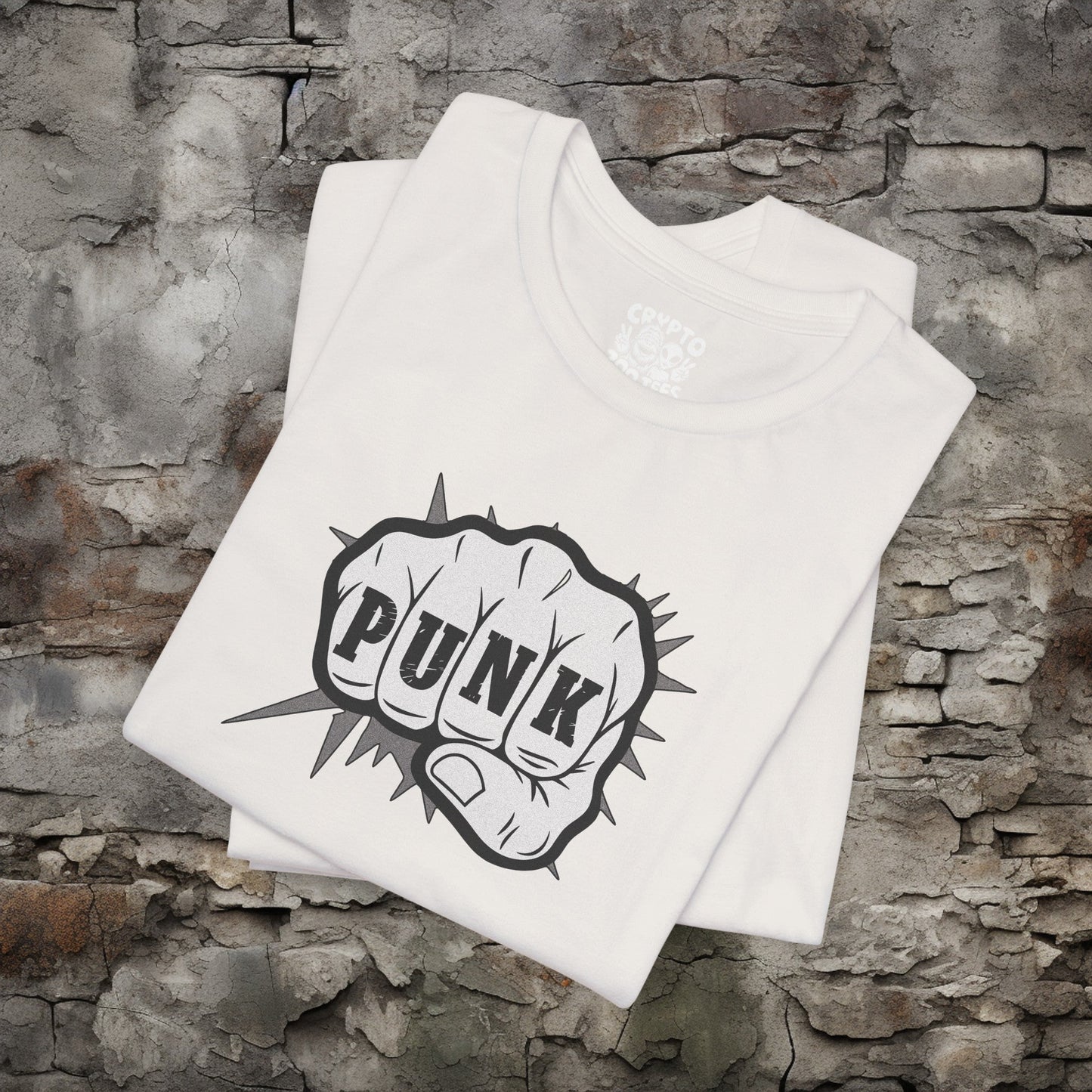 T-Shirt - PUNK PUNCH T-SHIRT | Bella + Canvas Unisex T-shirt from Crypto Zoo Tees