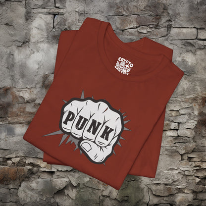 T-Shirt - PUNK PUNCH T-SHIRT | Bella + Canvas Unisex T-shirt from Crypto Zoo Tees