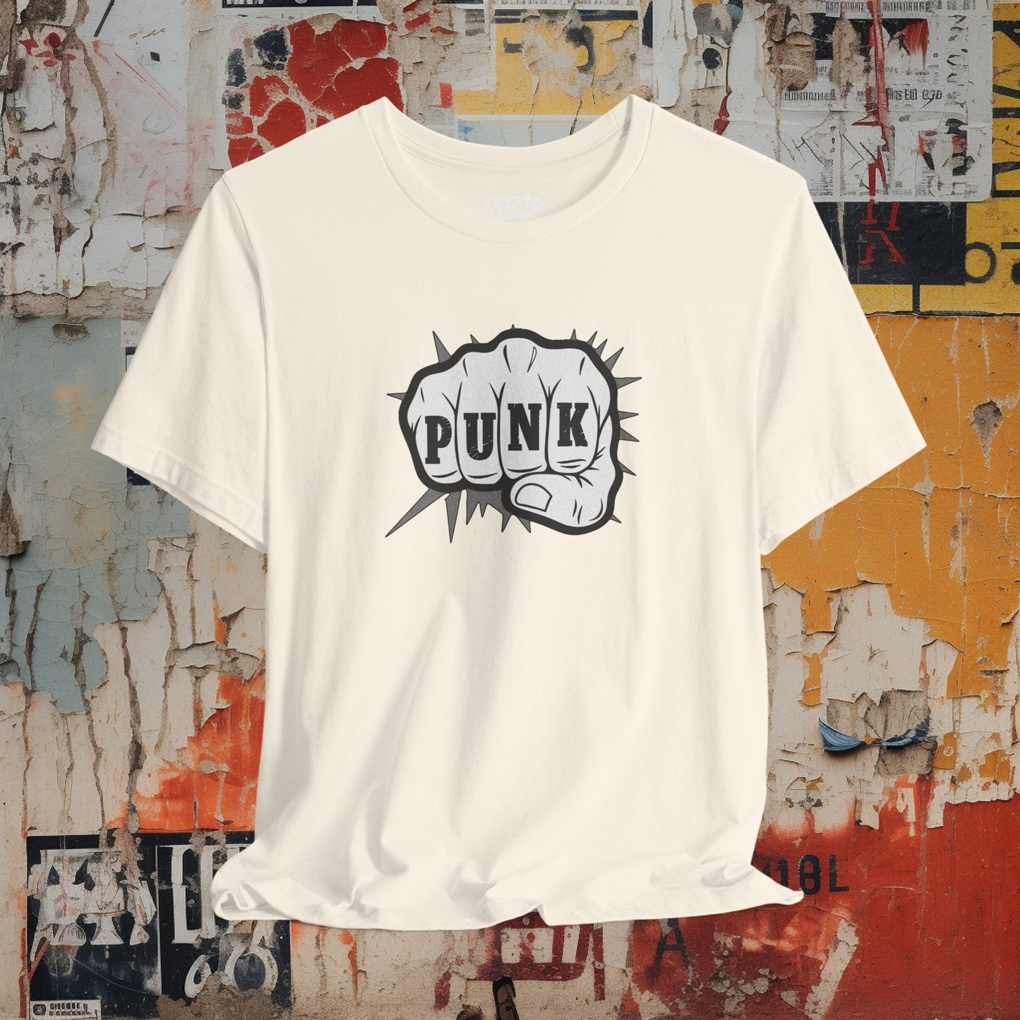 T-Shirt - PUNK PUNCH T-SHIRT | Bella + Canvas Unisex T-shirt from Crypto Zoo Tees