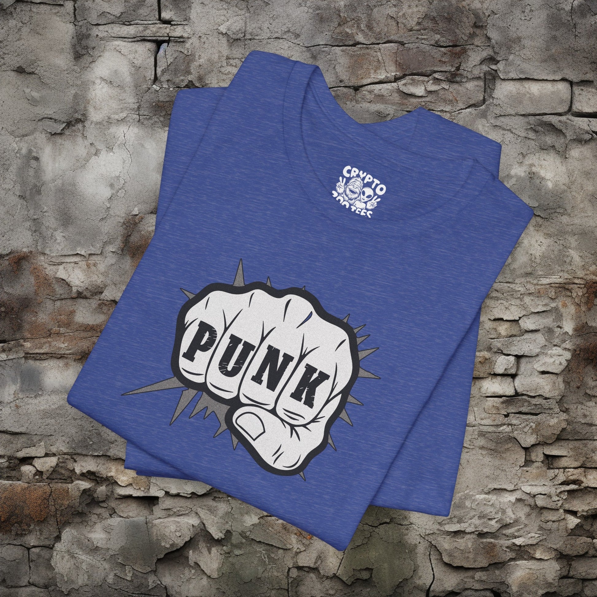 T-Shirt - PUNK PUNCH T-SHIRT | Bella + Canvas Unisex T-shirt from Crypto Zoo Tees