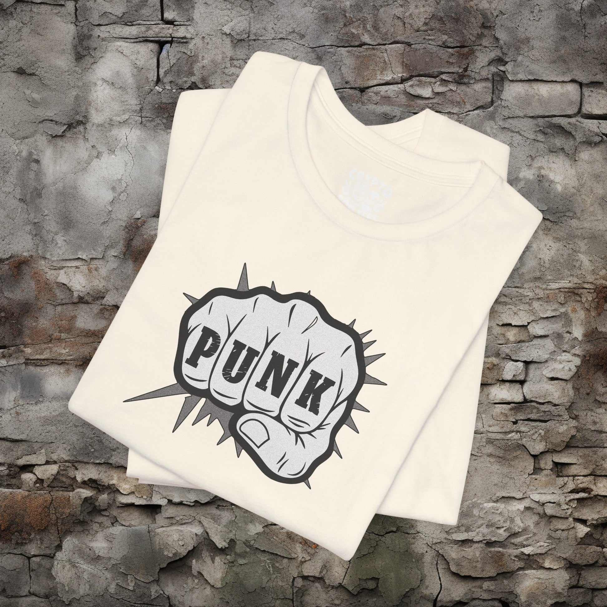 T-Shirt - PUNK PUNCH T-SHIRT | Bella + Canvas Unisex T-shirt from Crypto Zoo Tees