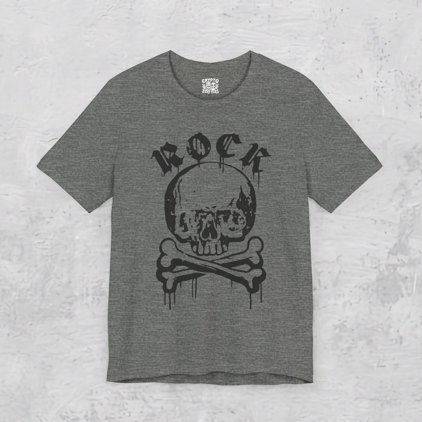 T-Shirt - Punk Rock Skull | Unisex T-shirt | Skulls & Skeletons | Punk from Crypto Zoo Tees