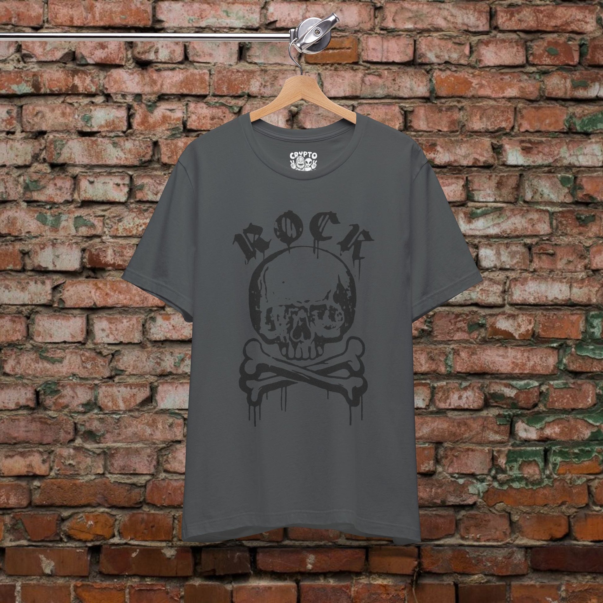 T-Shirt - Punk Rock Skull | Unisex T-shirt | Skulls & Skeletons | Punk from Crypto Zoo Tees