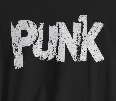 T-Shirt - Punk Stencil Tee | Bella + Canvas Unisex T-shirt from Crypto Zoo Tees