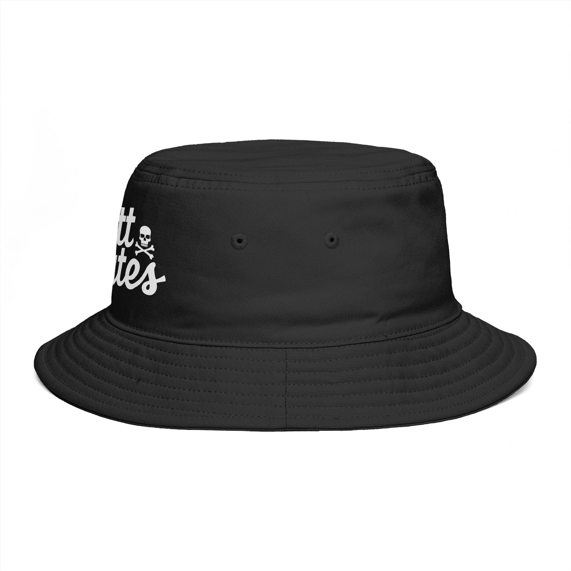 Hats - Putt Pirates Bucket Hat — Golf Skull Logo Hat from Crypto Zoo Tees