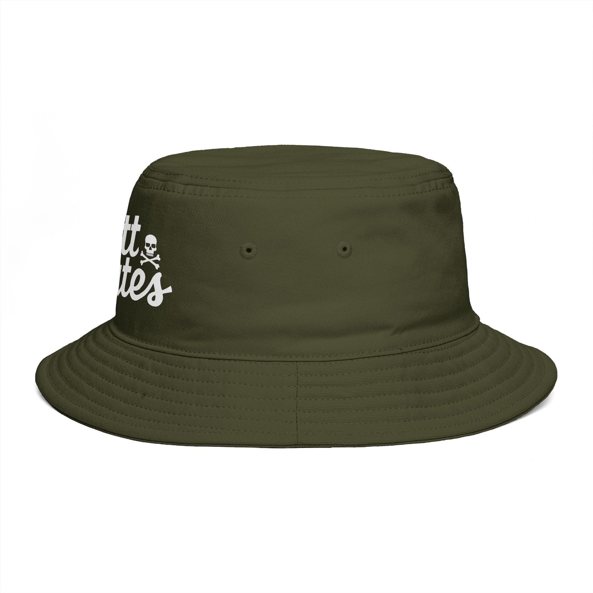 Hats - Putt Pirates Bucket Hat — Golf Skull Logo Hat from Crypto Zoo Tees