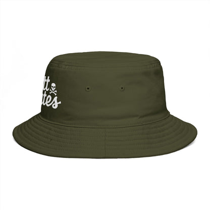 Hats - Putt Pirates Bucket Hat — Golf Skull Logo Hat from Crypto Zoo Tees