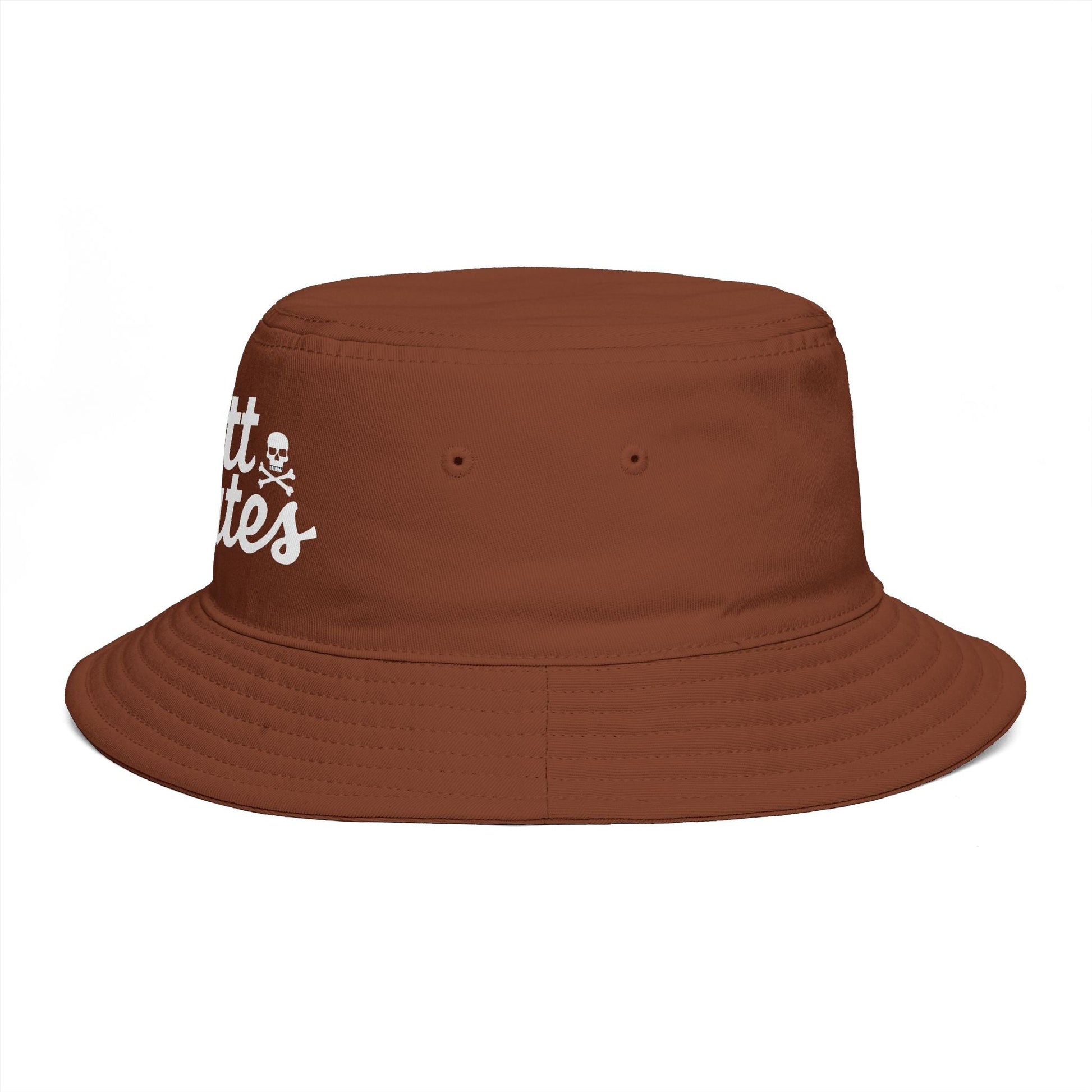 Hats - Putt Pirates Bucket Hat — Golf Skull Logo Hat from Crypto Zoo Tees