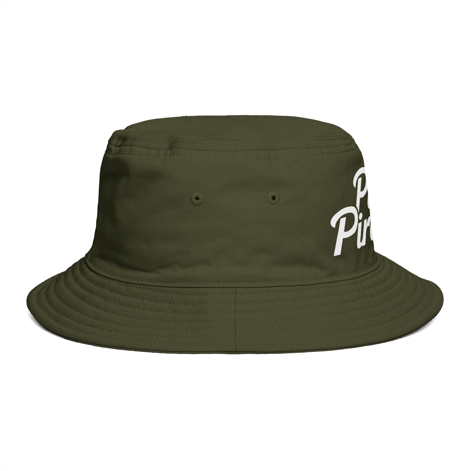 Hats - Putt Pirates Bucket Hat — Golf Skull Logo Hat from Crypto Zoo Tees