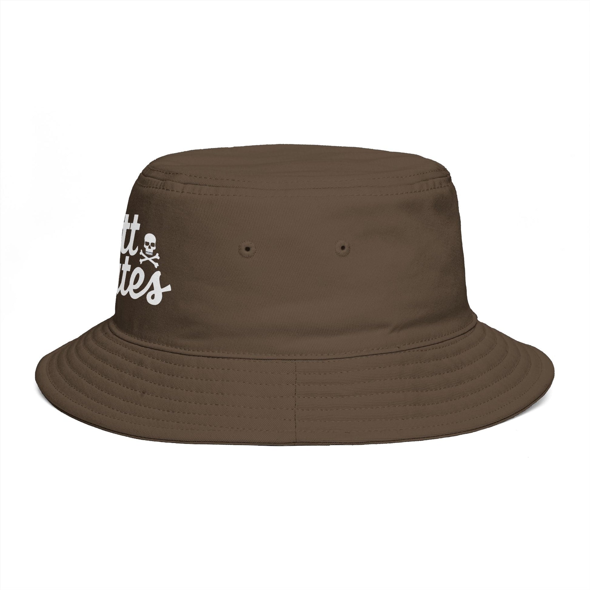 Hats - Putt Pirates Bucket Hat — Golf Skull Logo Hat from Crypto Zoo Tees