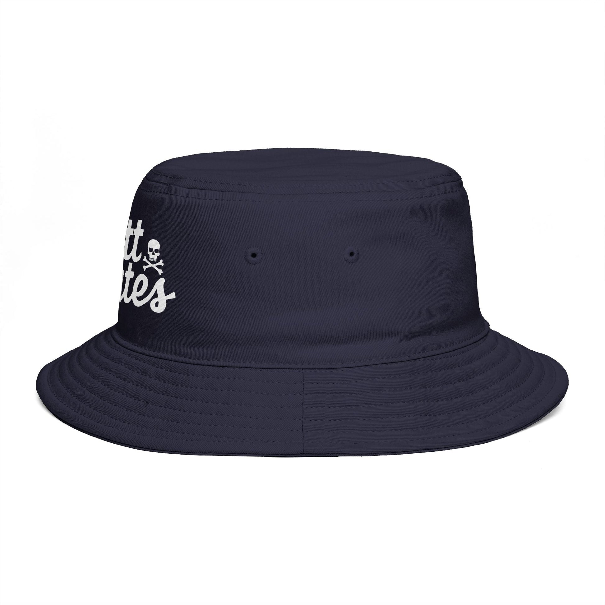 Hats - Putt Pirates Bucket Hat — Golf Skull Logo Hat from Crypto Zoo Tees