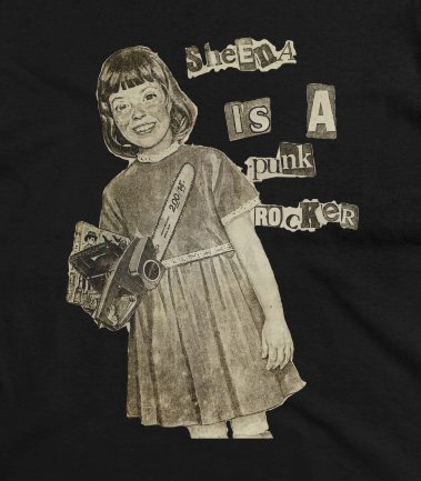 T-Shirt - Sheena Is A Punk Rocker Ladies Tee | Women's T-Shirt | Cotton Tee from Crypto Zoo Tees