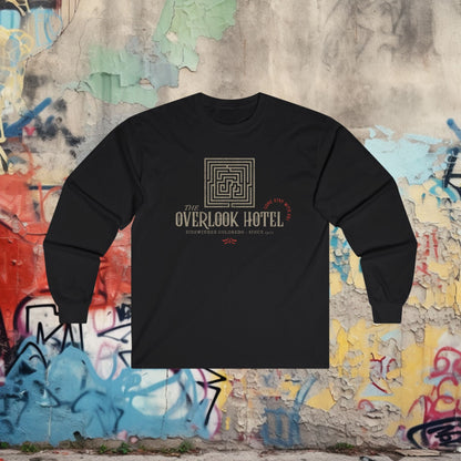 Long - sleeve - shining overlook hotel Long Sleeve from Crypto Zoo Tees