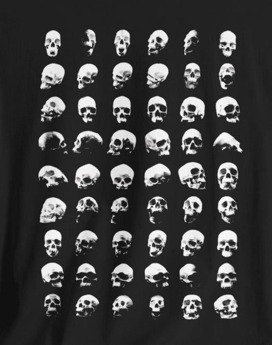 T-Shirt - Shirt Of Skulls | Bella + Canvas Unisex T-shirt from Crypto Zoo Tees