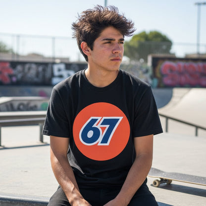 T-Shirt - Six Seven Meme Shirt | Unisex Heavy Cotton - Gildan 5000 | Funny, Retro & Vintage | Punk from Crypto Zoo Tees