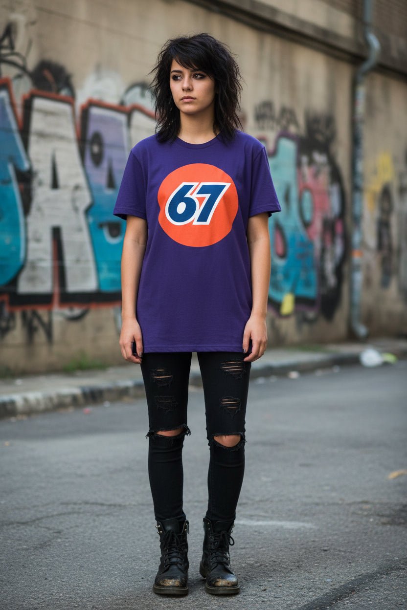 T-Shirt - Six Seven Meme Shirt | Unisex Heavy Cotton - Gildan 5000 | Funny, Retro & Vintage | Punk from Crypto Zoo Tees