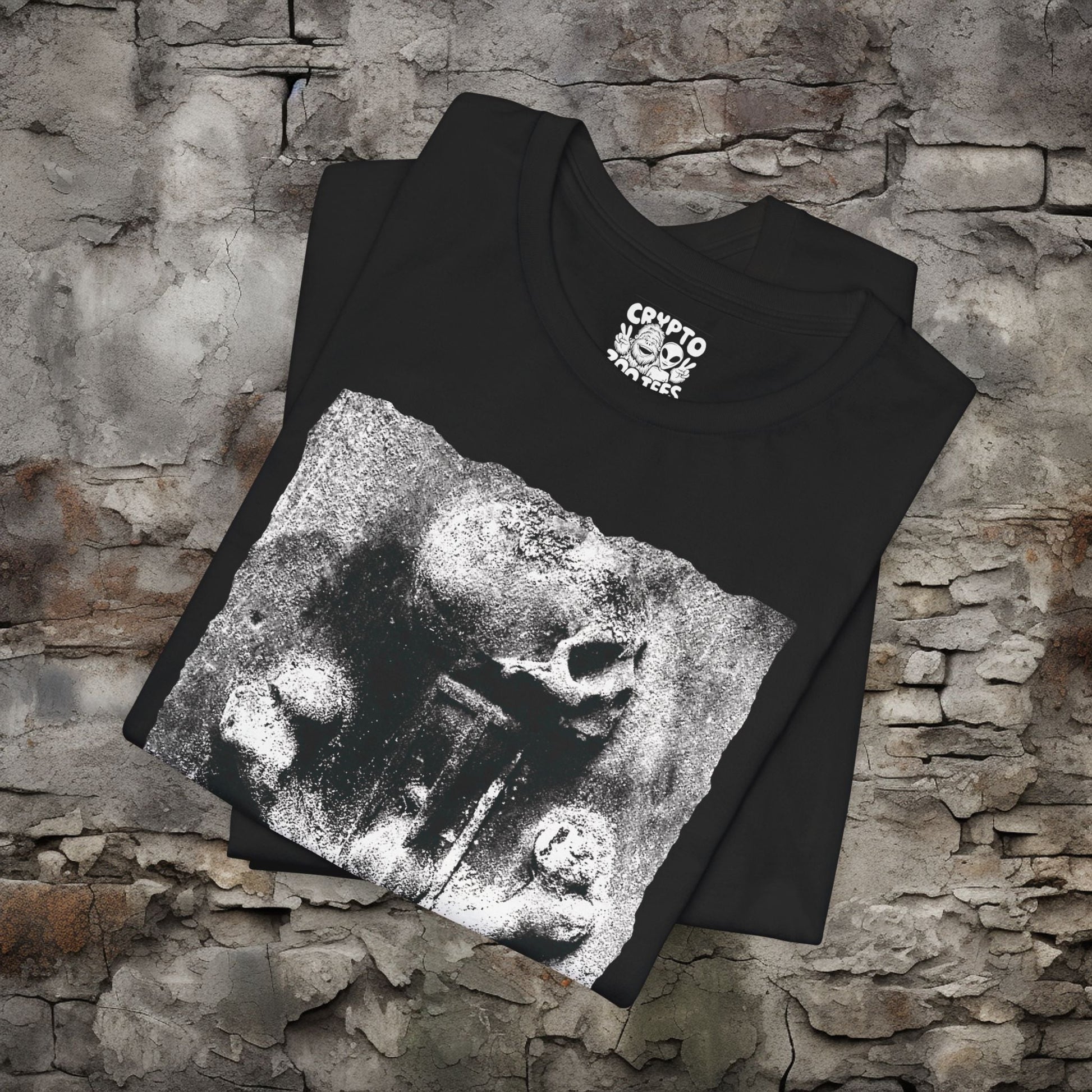 T - Shirt - Skull Crossbones Momento Mori | Gothic | Bella + Canvas Unisex T - shirt from Crypto Zoo Tees