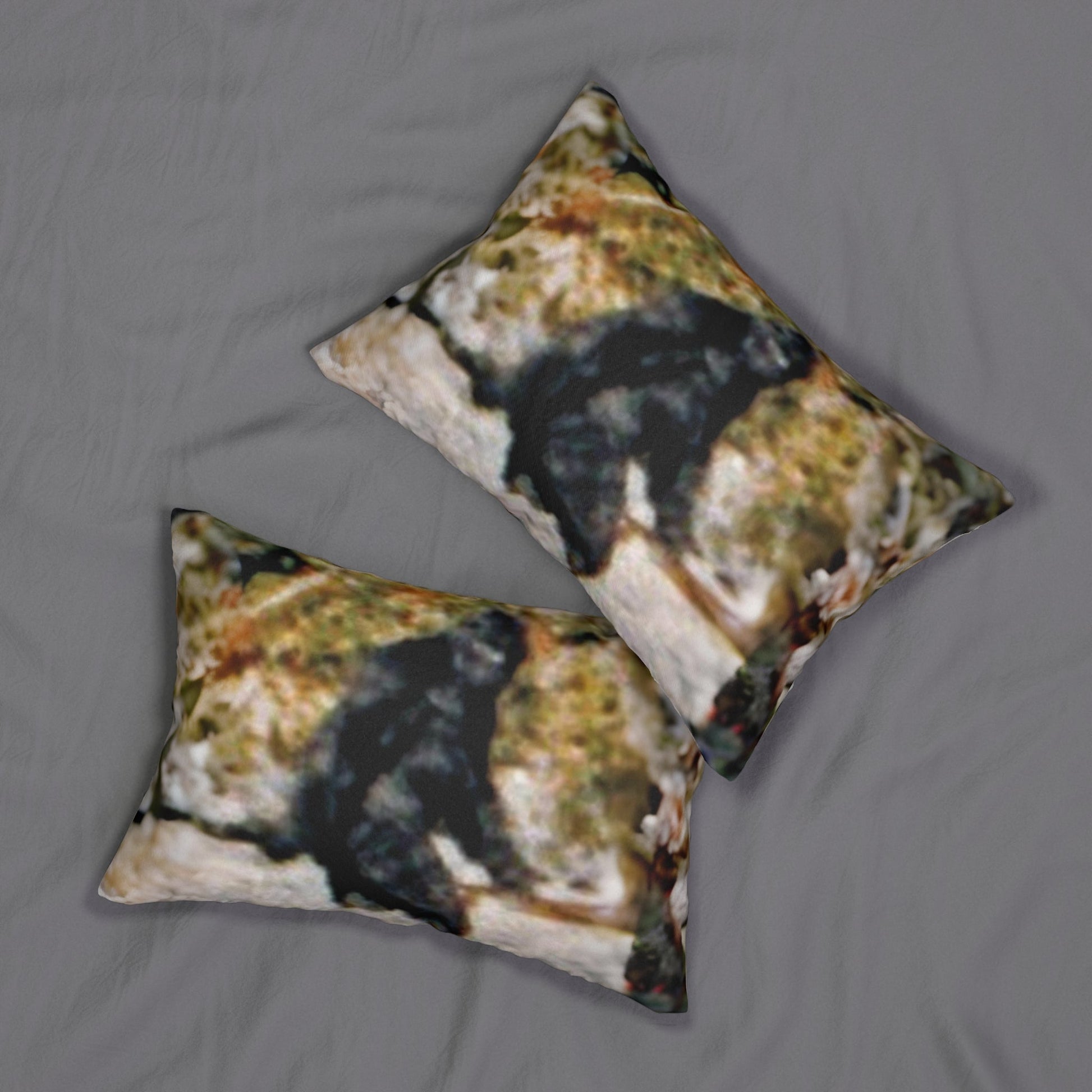 Home Decor - Spun Polyester Lumbar Pillow from Crypto Zoo Tees