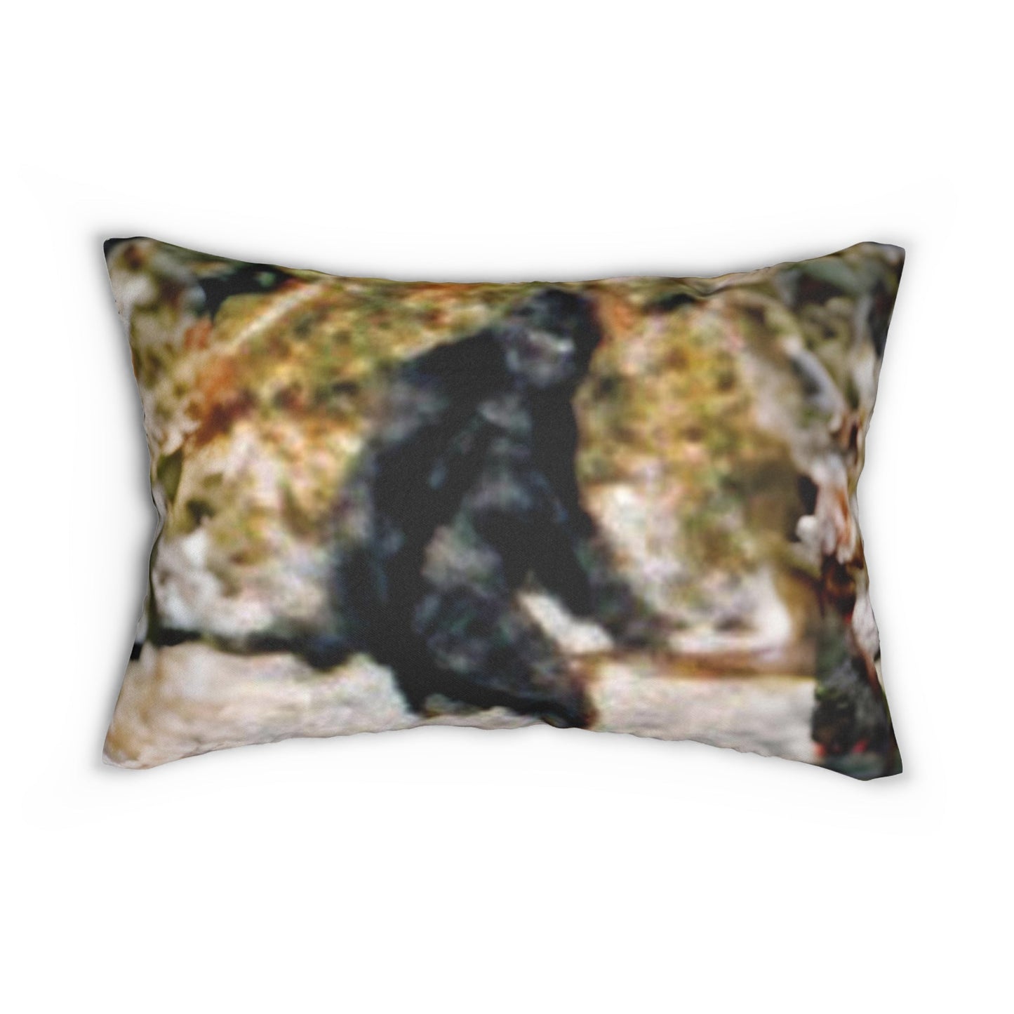 Home Decor - Spun Polyester Lumbar Pillow from Crypto Zoo Tees