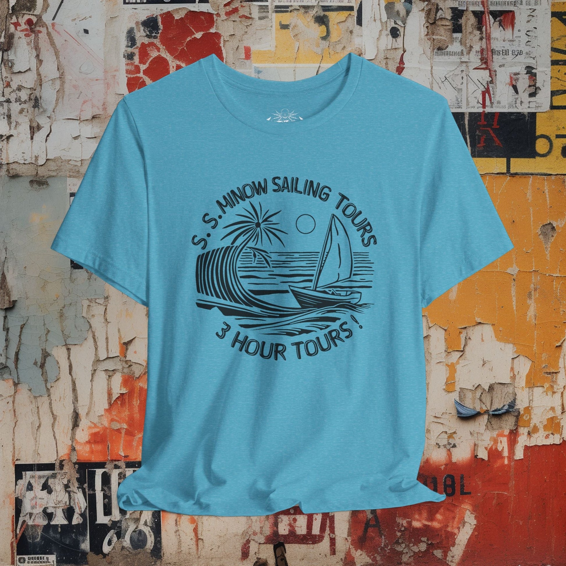 T-Shirt - S.S. Minnow T-Shirt | Unisex T-shirt | Funny, Retro & Vintage | Nautical from Crypto Zoo Tees