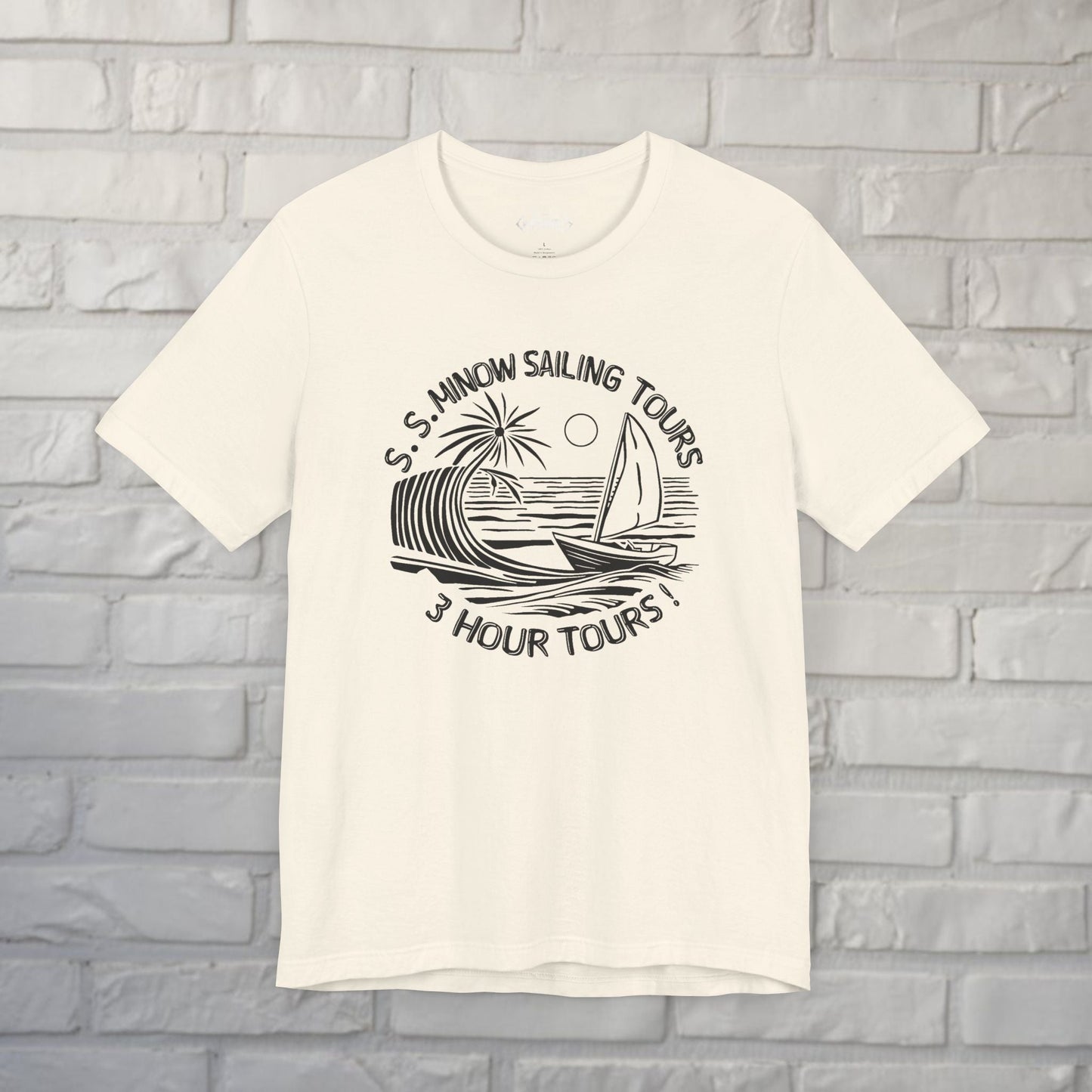 T-Shirt - S.S. Minnow T-Shirt | Unisex T-shirt | Funny, Retro & Vintage | Nautical from Crypto Zoo Tees