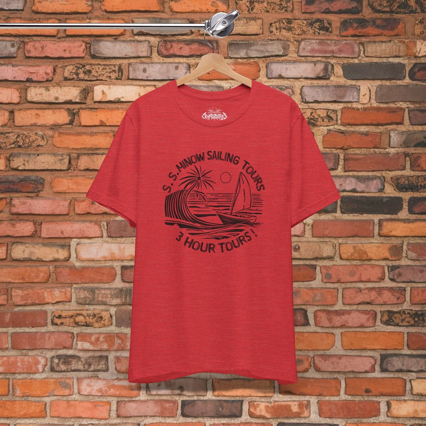 T-Shirt - S.S. Minnow T-Shirt | Unisex T-shirt | Funny, Retro & Vintage | Nautical from Crypto Zoo Tees