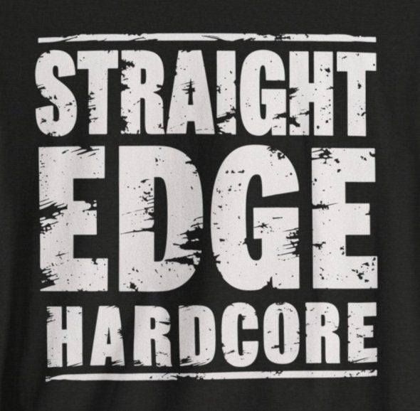 T - Shirt - Straight Edge Hardcore | Music Merch | Bella + Canvas Unisex T - shirt from Crypto Zoo Tees