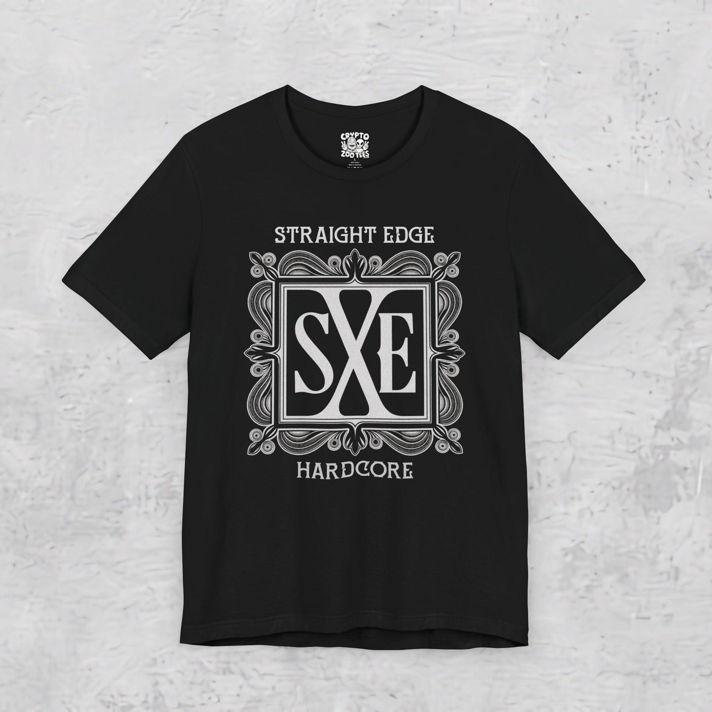 T-Shirt - Straight Edge Hardcore | Unisex T-shirt | Punk from Crypto Zoo Tees