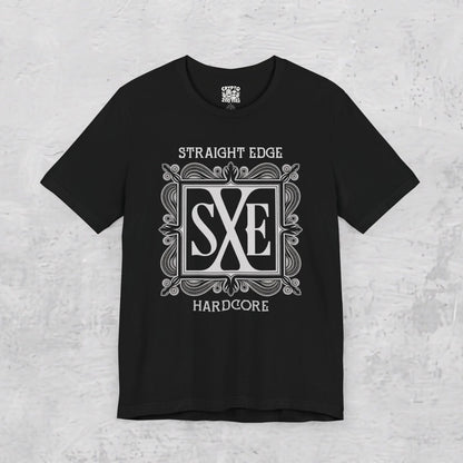 T-Shirt - Straight Edge Hardcore | Unisex T-shirt | Punk from Crypto Zoo Tees