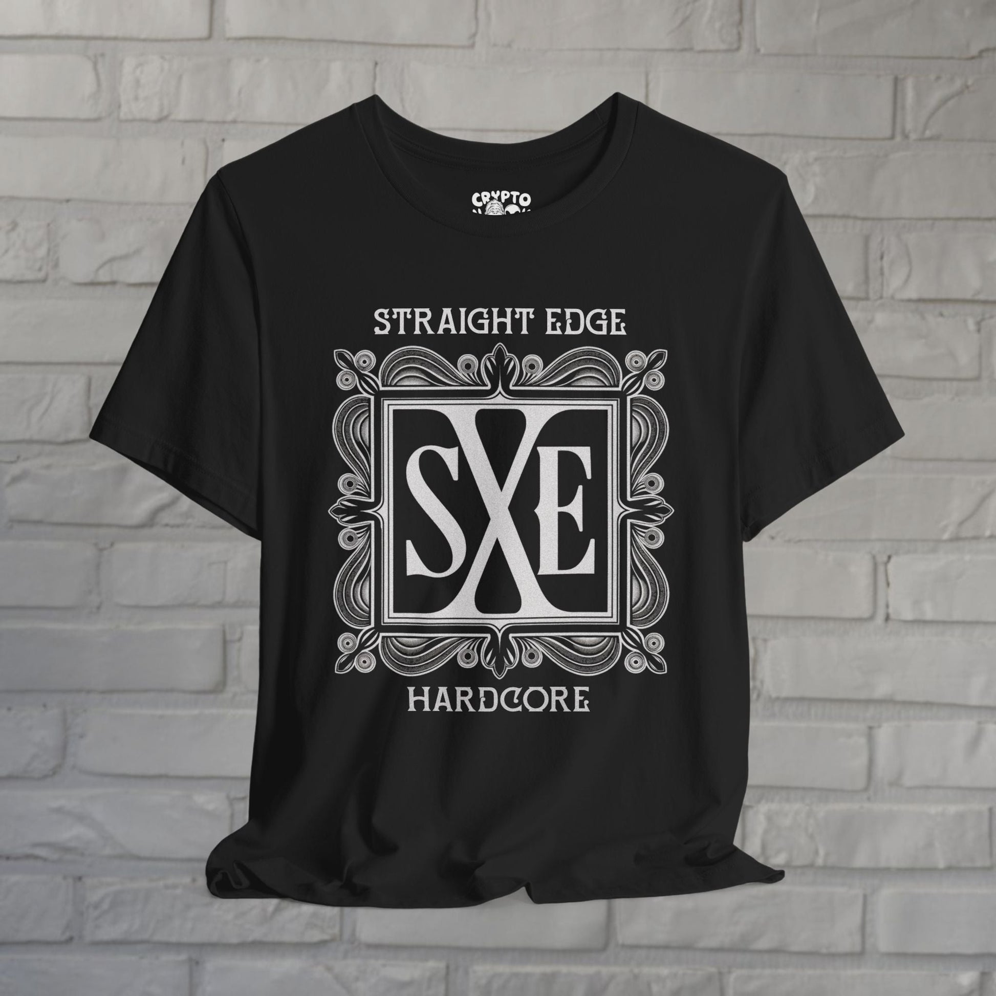 T-Shirt - Straight Edge Hardcore | Unisex T-shirt | Punk from Crypto Zoo Tees