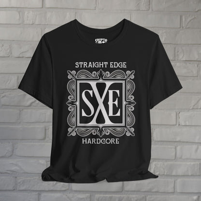 T-Shirt - Straight Edge Hardcore | Unisex T-shirt | Punk from Crypto Zoo Tees