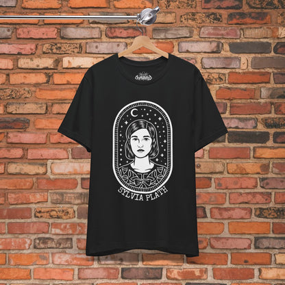 T-Shirt - Sylvia Plath T-Shirt | Unisex T-shirt | Books, Thinkers | Literary from Crypto Zoo Tees