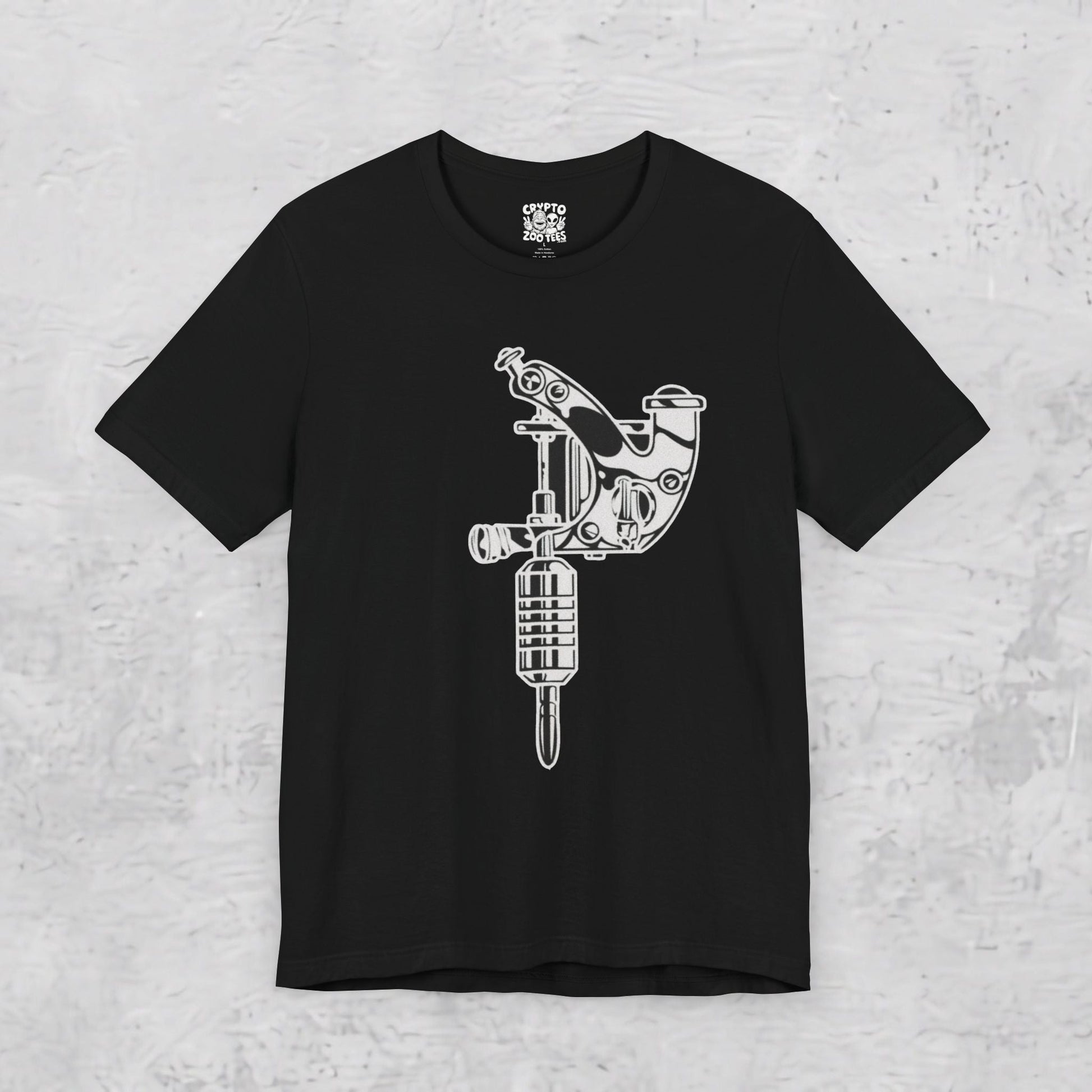 T-Shirt - Tattoo Machine | Unisex T-shirt | Tattoo | Punk, Retro & Vintage from Crypto Zoo Tees