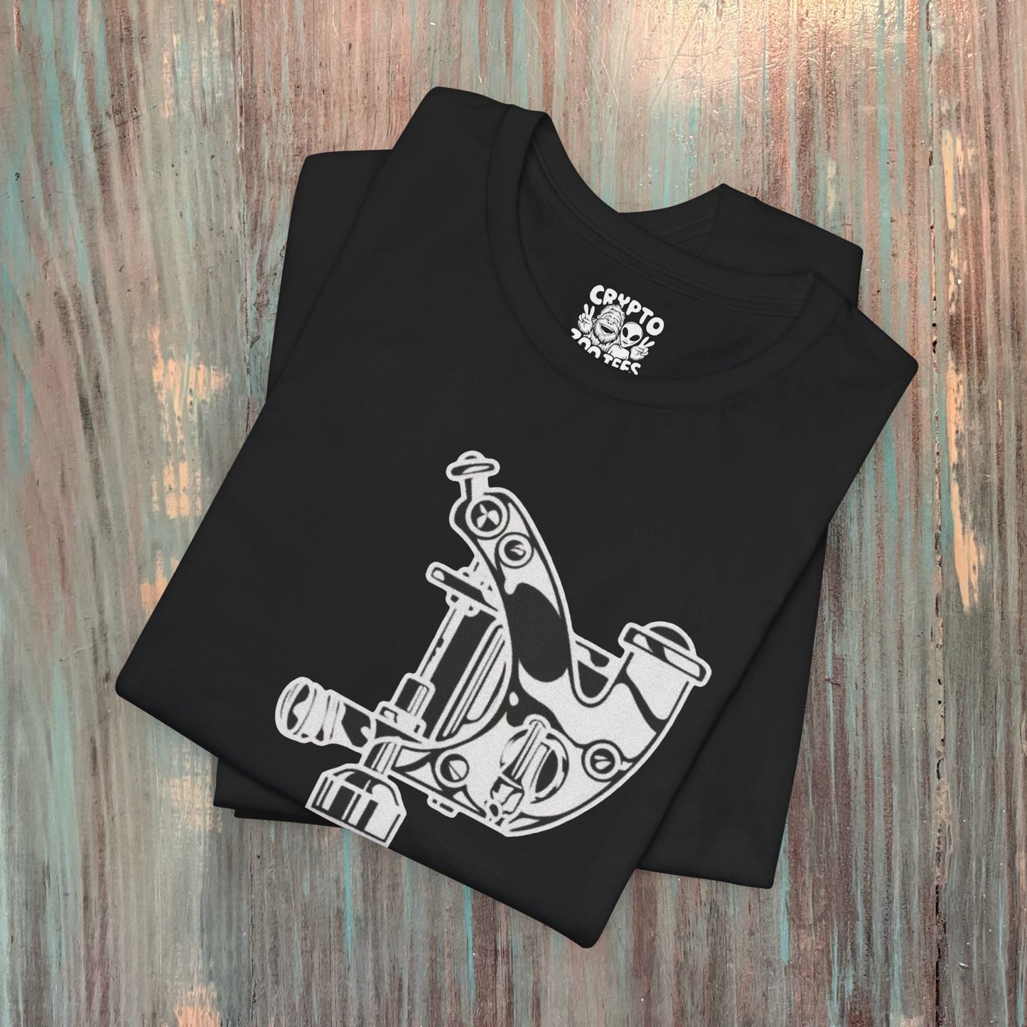 T-Shirt - Tattoo Machine | Unisex T-shirt | Tattoo | Punk, Retro & Vintage from Crypto Zoo Tees