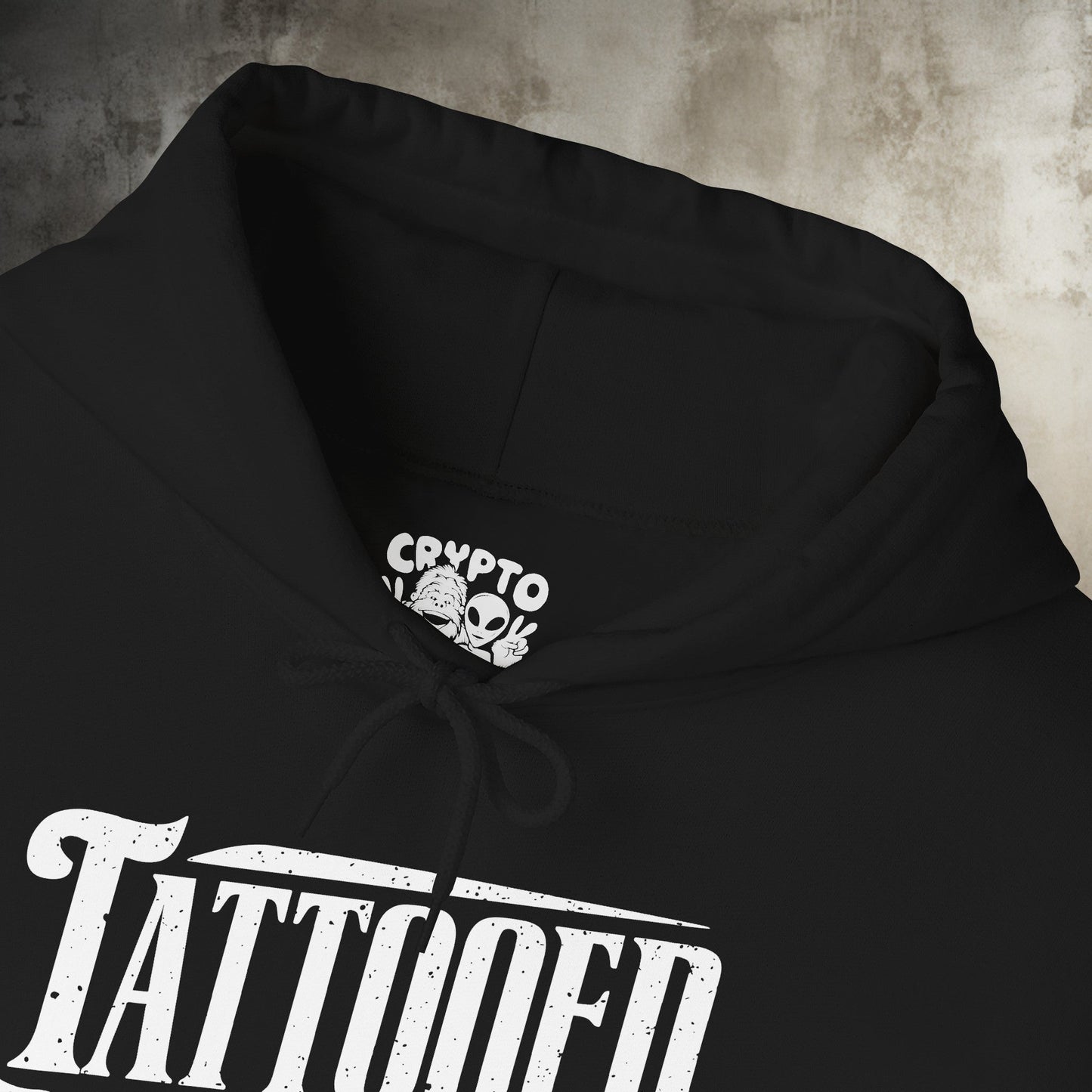 Hoodie - Tattooed Mom | People | Tattoo Culture | Hoodie | Hooded Sweatshirt from Crypto Zoo Tees