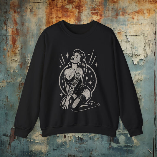 T-Shirt - Tattooed Pinup Apparel | Racerback Tank, Sweatshirt, Hoodie, Tee | Tattoo, Retro & Vintage | Rockabilly from Crypto Zoo Tees