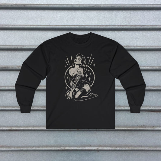 T-Shirt - Tattooed Pinup Apparel | Racerback Tank, Sweatshirt, Hoodie, Tee | Tattoo, Retro & Vintage | Rockabilly from Crypto Zoo Tees