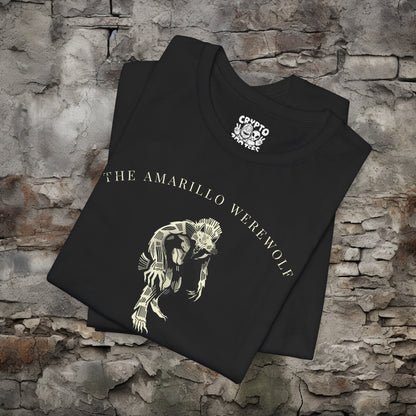 T-Shirt - The Amarillo Warewolf - Amarillo, Texas Tee | Bella + Canvas Unisex T-shirt from Crypto Zoo Tees