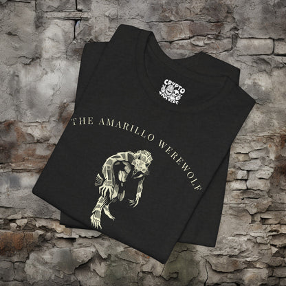 T-Shirt - The Amarillo Warewolf - Amarillo, Texas Tee | Bella + Canvas Unisex T-shirt from Crypto Zoo Tees