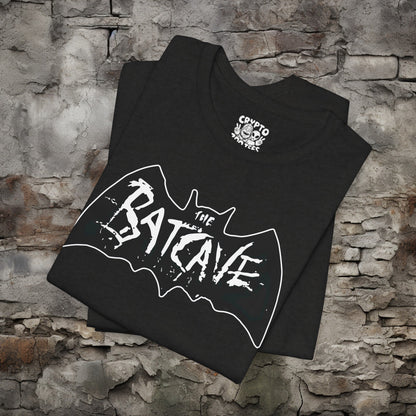 T - Shirt - The Batcave Vintage Goth Deathrock | Bella + Canvas Unisex T - shirt from Crypto Zoo Tees