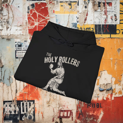 Hoodie - The Holy Rollers Bowling Team | Hoodie | Hooded Sweatshirt from Crypto Zoo Tees