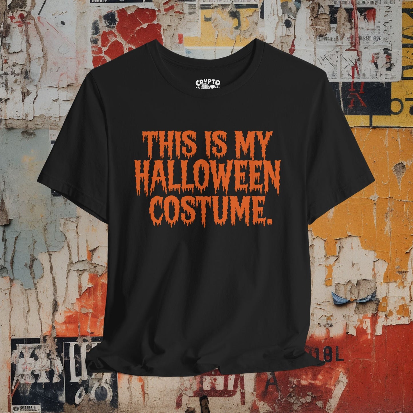 T-Shirt - This is my Halloween Costume | Funny Shirt | Bella + Canvas Unisex T-shirt from Crypto Zoo Tees