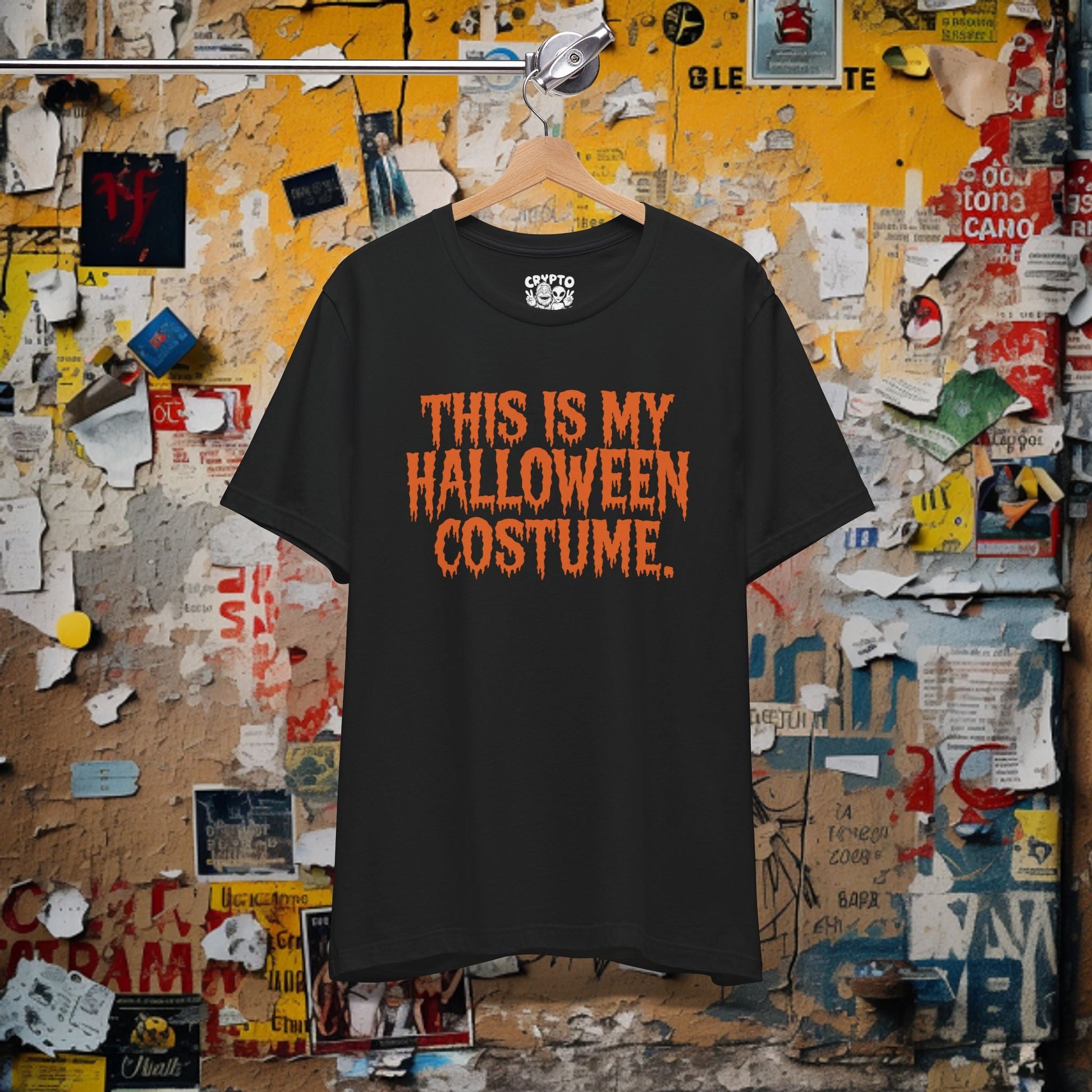 T-Shirt - This is my Halloween Costume | Funny Shirt | Bella + Canvas Unisex T-shirt from Crypto Zoo Tees