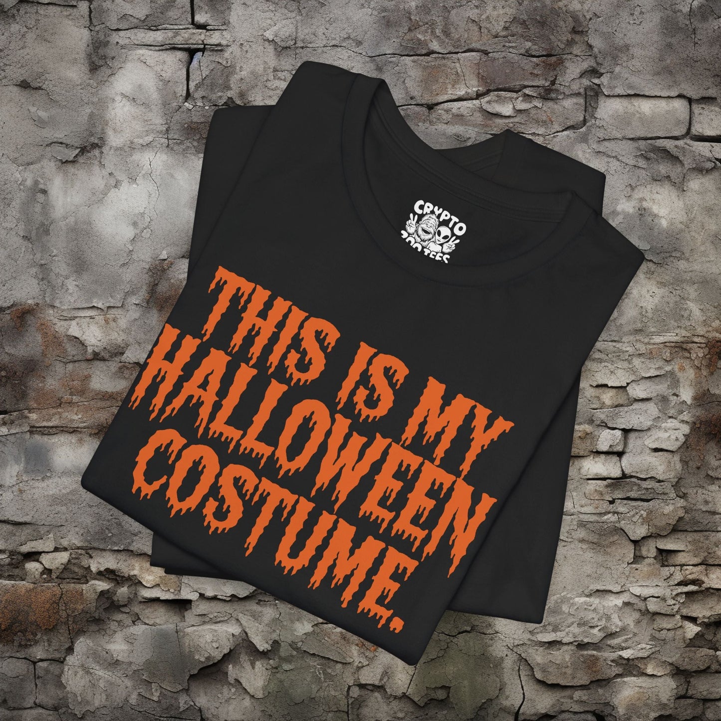 T-Shirt - This is my Halloween Costume | Funny Shirt | Bella + Canvas Unisex T-shirt from Crypto Zoo Tees