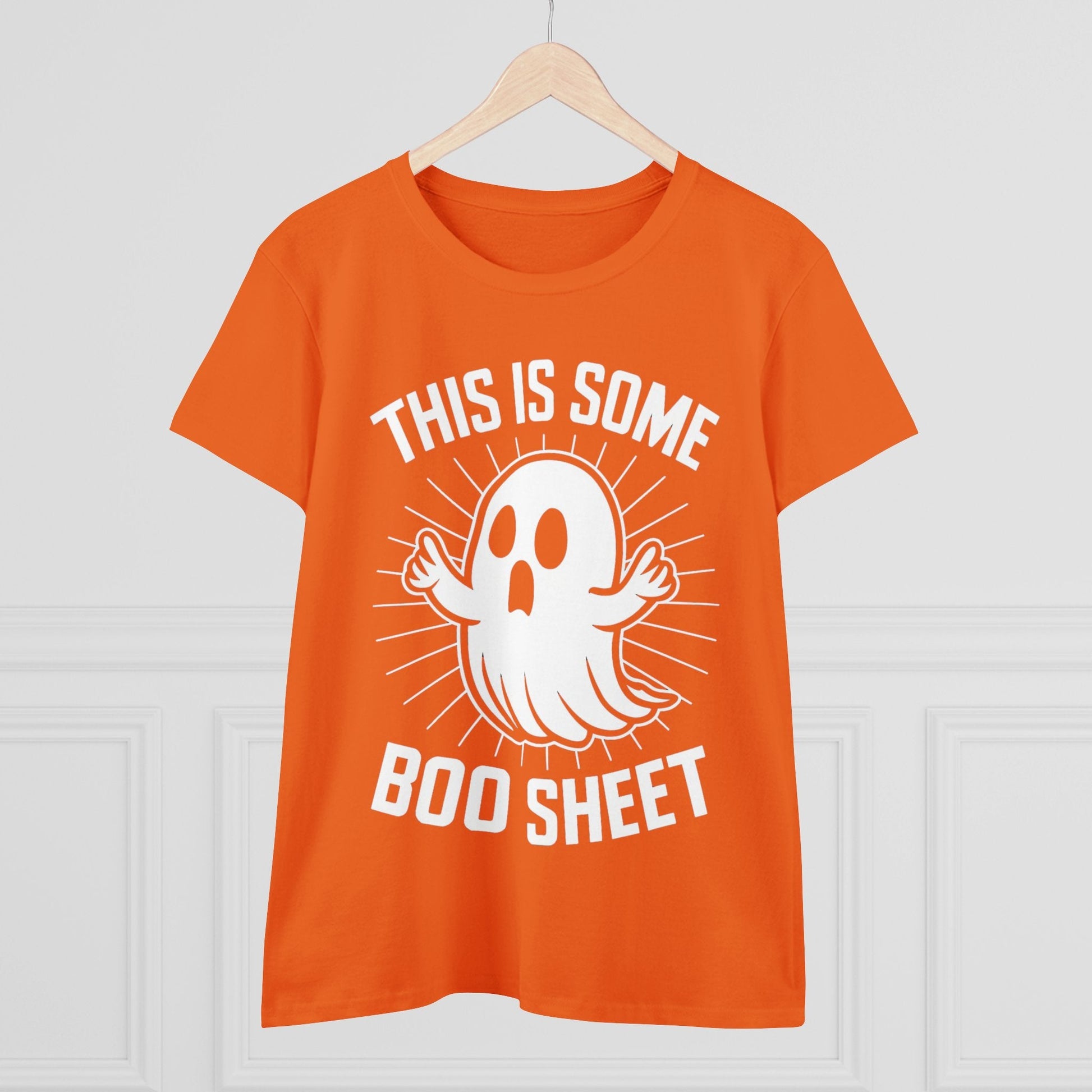 T-Shirt - This is Some Boo Sheet | Women's T-Shirt | Cotton Ladies Tee from Crypto Zoo Tees