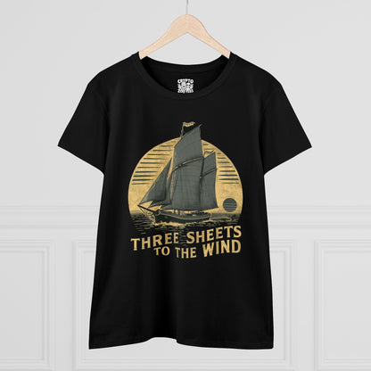 T-Shirt - three sheets ladies tee from Crypto Zoo Tees