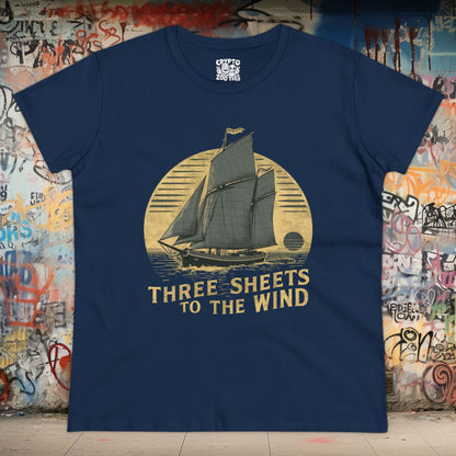 T-Shirt - three sheets ladies tee from Crypto Zoo Tees