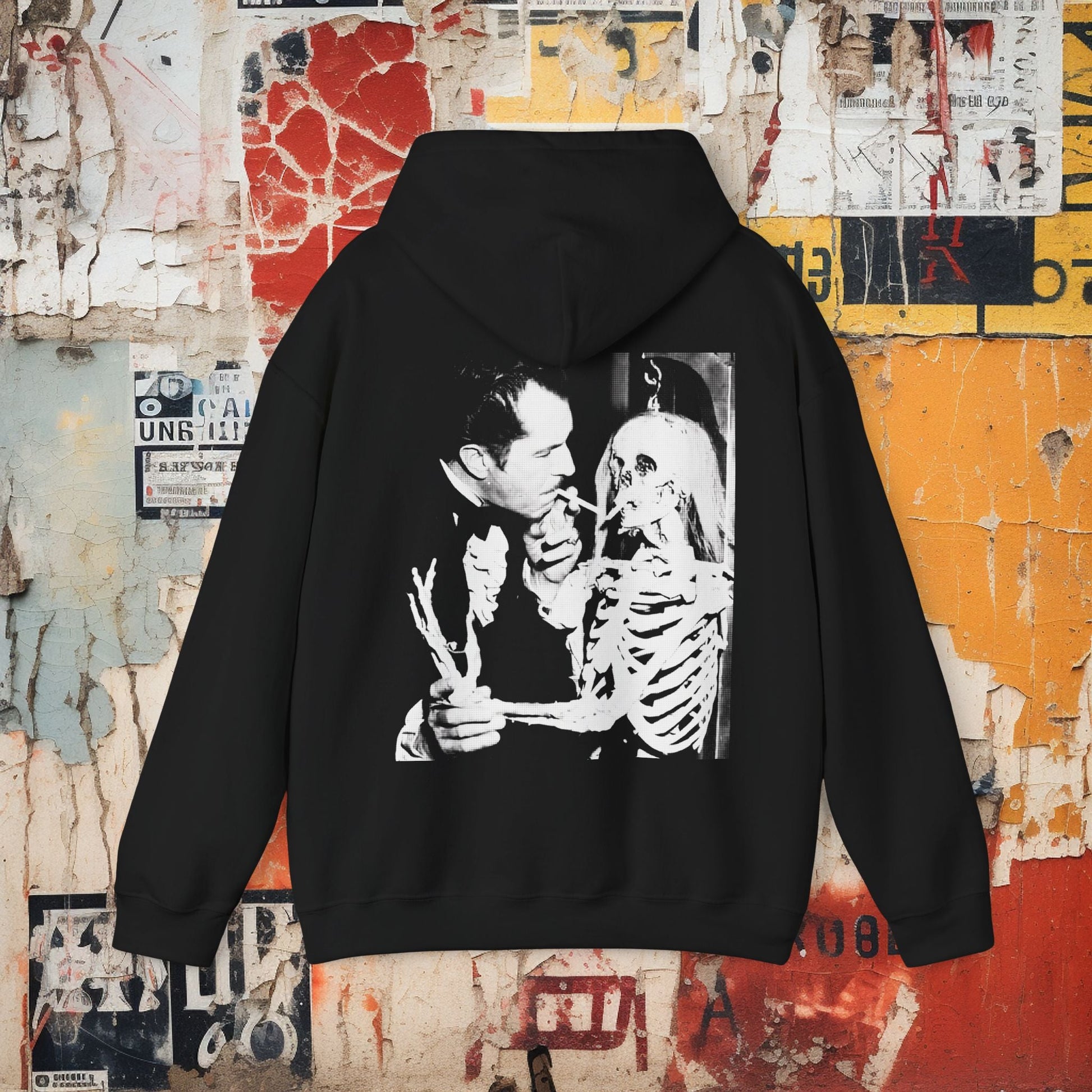 Hoodie - Vincent Price 2 Sided Hoodie from Crypto Zoo Tees