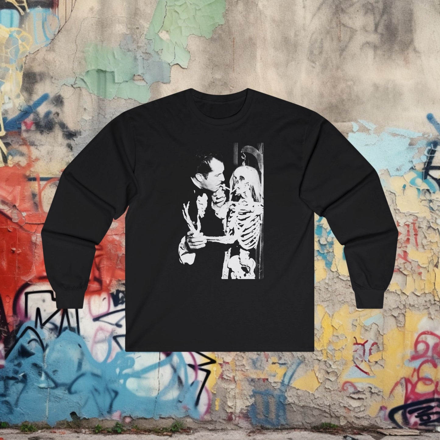 Long - sleeve - vincent price Long Sleeve from Crypto Zoo Tees